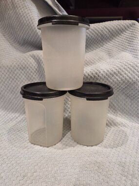 3 Round Modular Mates Tupperware